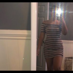 Off the shoulder dress